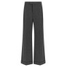 Wool and cashmere pants