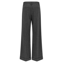 Wool and cashmere pants