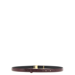 Striped buckle belt