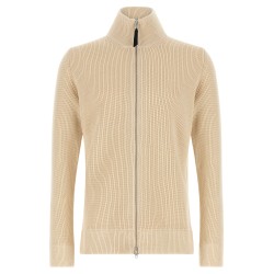 Ribbed knit cardigan