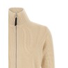 Ribbed knit cardigan