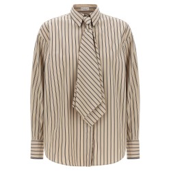 Shirt with tie