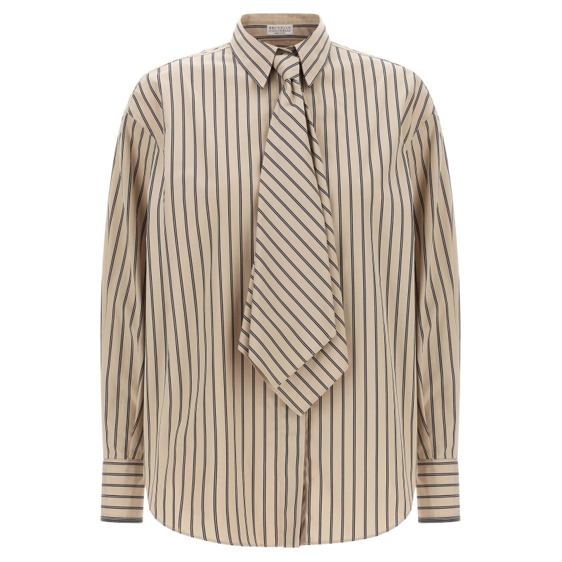 Shirt with tie