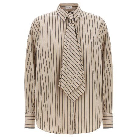 Shirt with tie