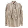 Shirt with tie