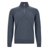 Half-zip sweater