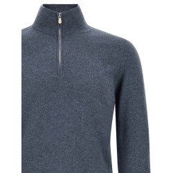 Half-zip sweater
