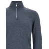 Half-zip sweater
