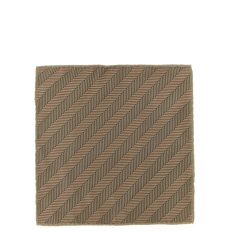 Chevron pocket clutch