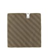 Chevron pocket clutch