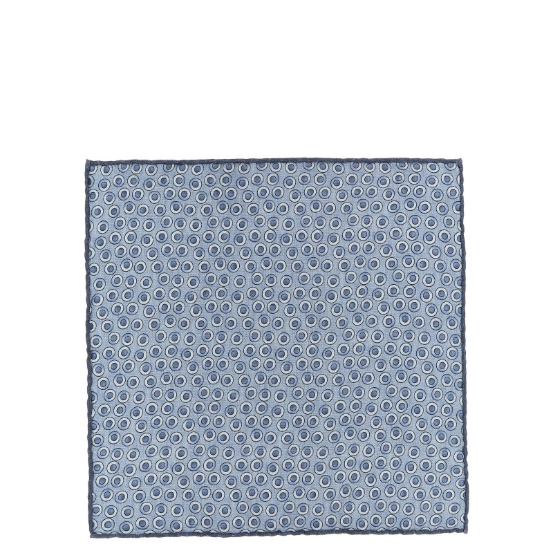 Polka dot pocket clutch bag