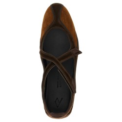 'Floor 01' ballet flats