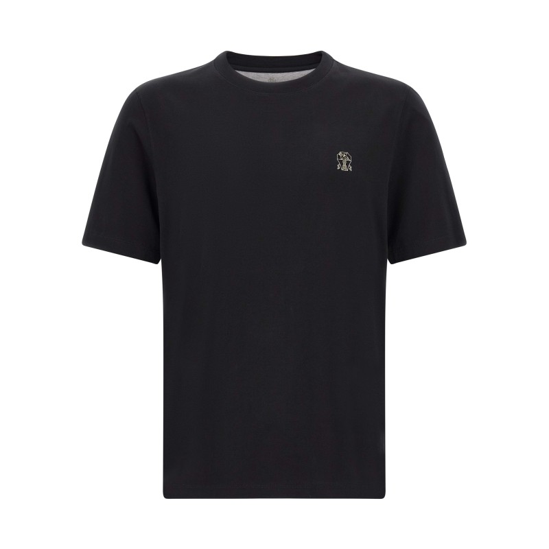 Logo embroidery t-shirt
