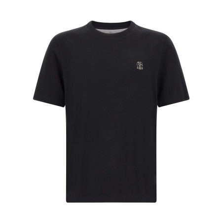 Logo embroidery t-shirt