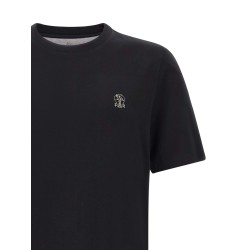 Logo embroidery t-shirt