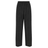 Micro sequin pinstripe pants
