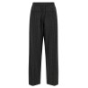 Micro sequin pinstripe pants