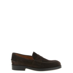 Suede loafers