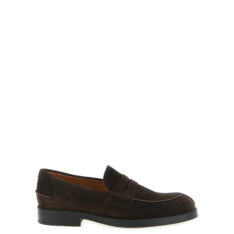 Suede loafers