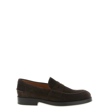 Suede loafers