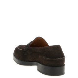 Suede loafers