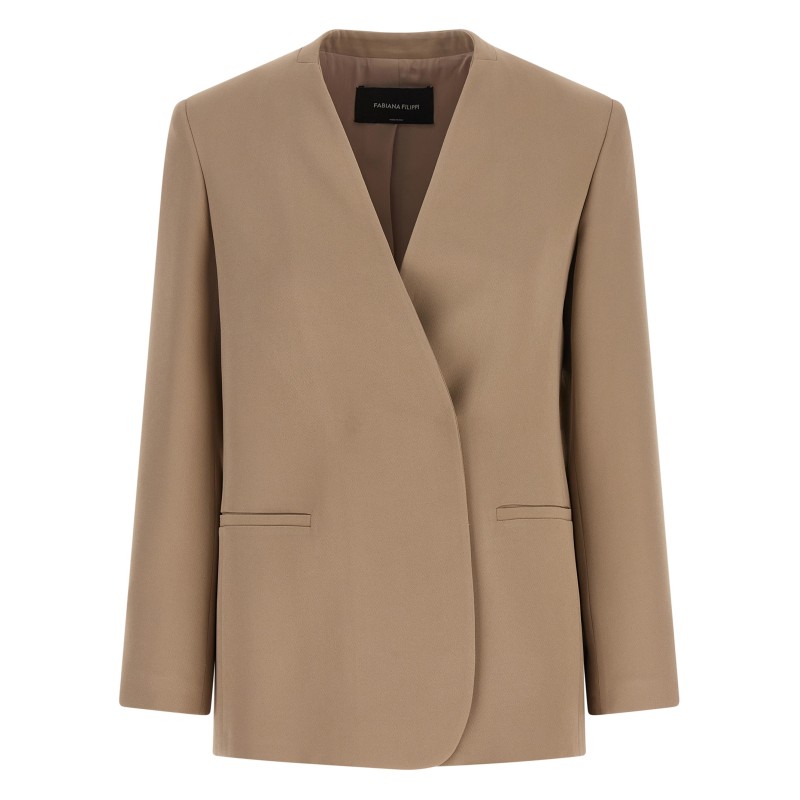 Twill blazer