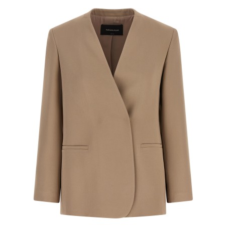 Twill blazer