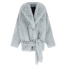 Faux fur blouson