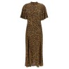 Animal print dress
