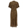 Animal print dress