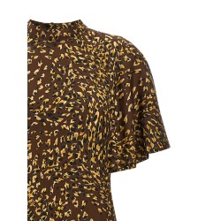 Animal print dress