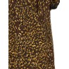 Animal print dress