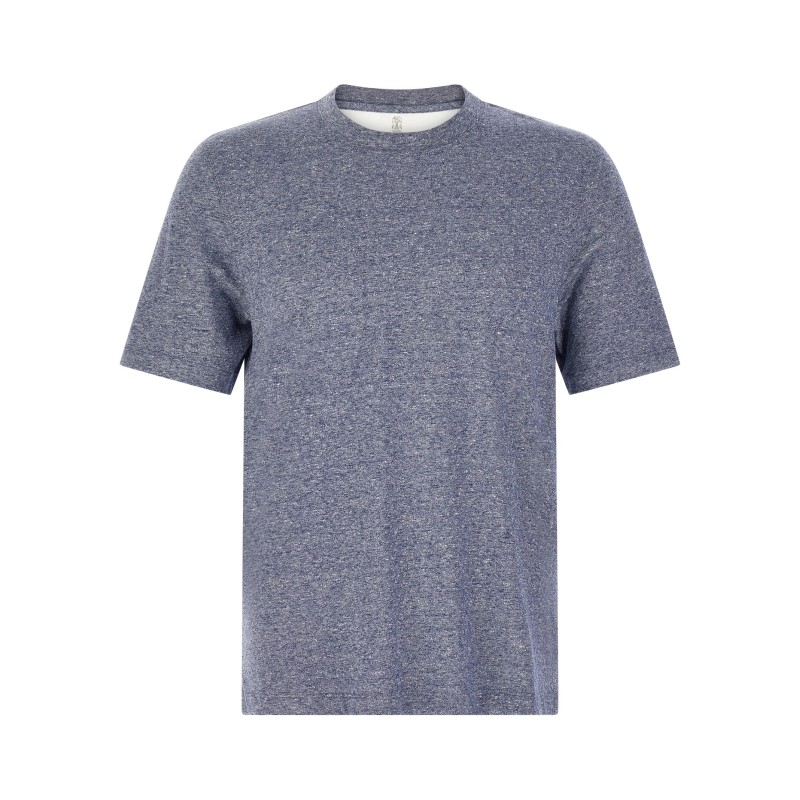 Mélange linen blend t-shirt