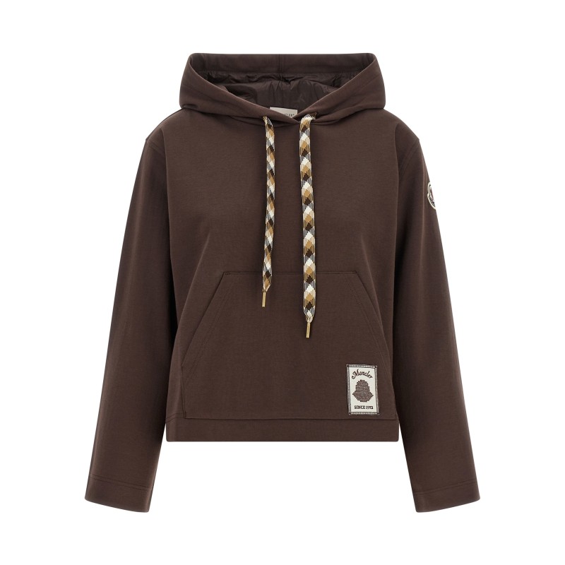 Maxi drawstring hoodie