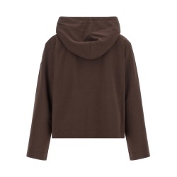 Maxi drawstring hoodie