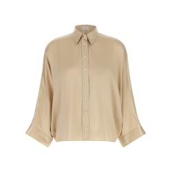 'Monile' satin shirt