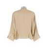 'Monile' satin shirt