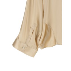 'Monile' satin shirt