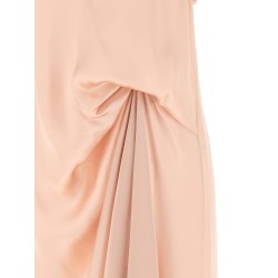 'Silk Lace Slip Midi Dress' dress