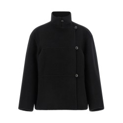Double wool coat