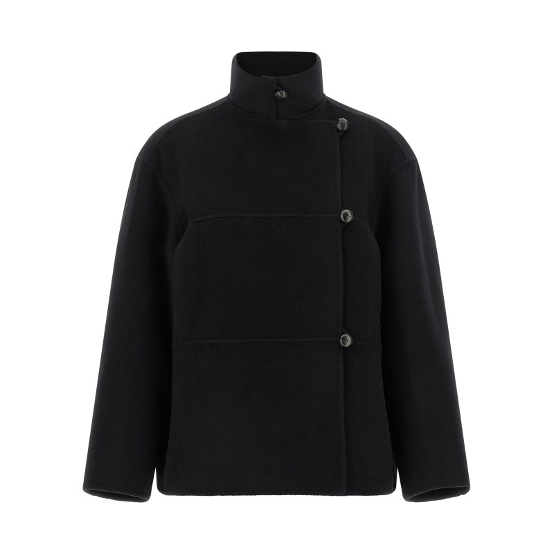 Double wool coat