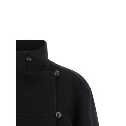 Double wool coat