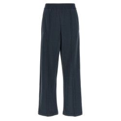 Joggers with frontal stitching detail