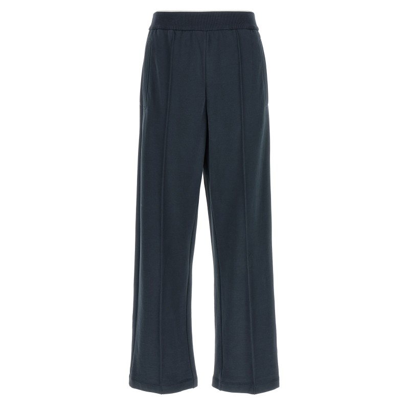 Joggers with frontal stitching detail