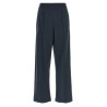 Joggers with frontal stitching detail