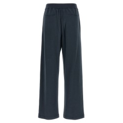 Joggers with frontal stitching detail