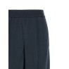 Joggers with frontal stitching detail