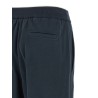 Joggers with frontal stitching detail