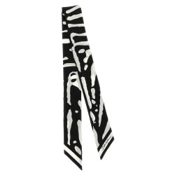 Zebra print scarf
