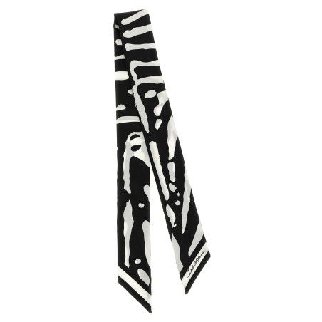 Zebra print scarf